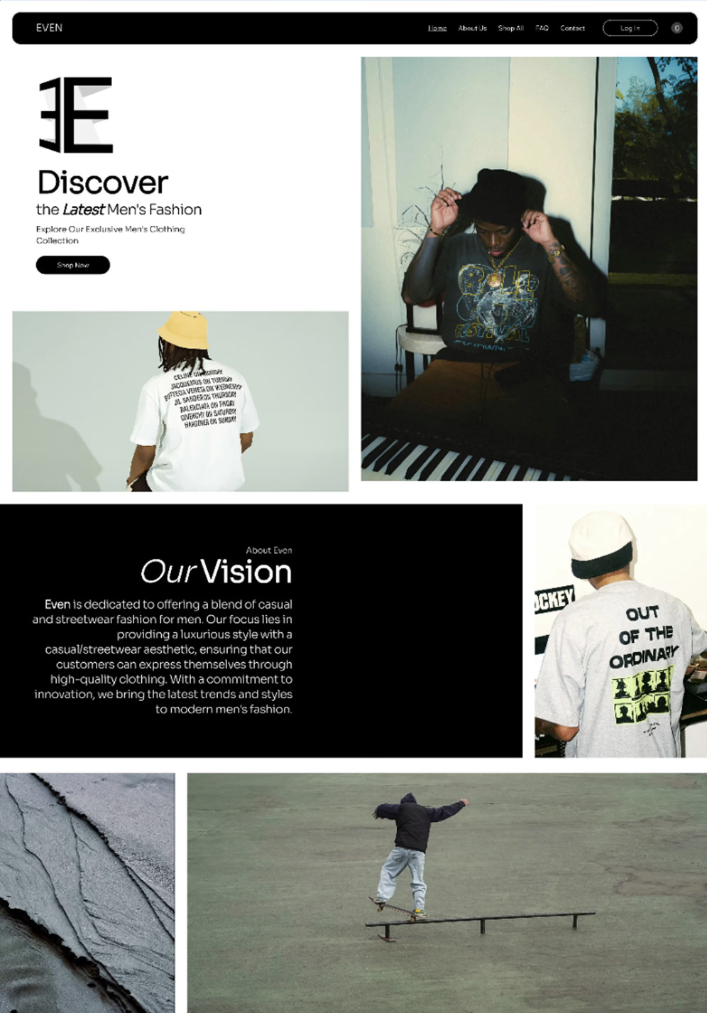 Men's fashion